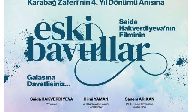 Karabağ Zaferi'nin 4. Yıldönümünde 'Eski Bavullar' filmi izleyiciyle buluşuyor