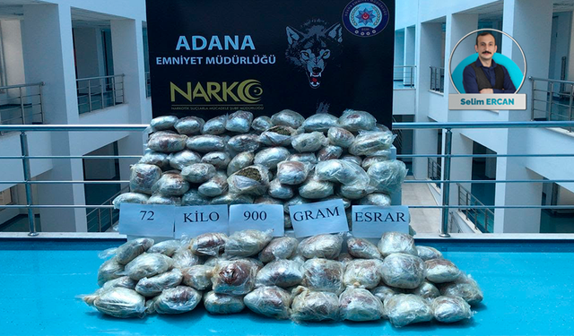 Bakanlık açıkladı: Adana’da uyuşturucu tutuklamaları yüzde 79 arttı!