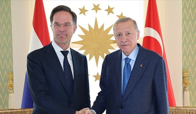 Erdoğan, NATO Genel Sekreteri Rutte ile görüştü