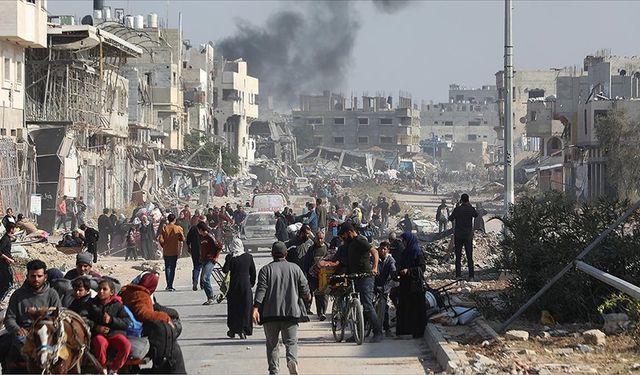 Gazze’de can kaybı 55 bin 207’ye yükseldi