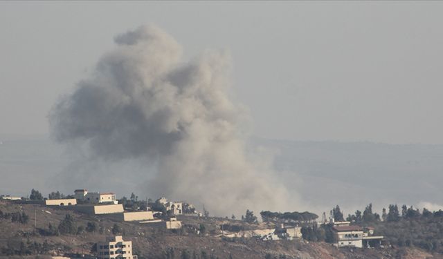 İsrail’den Lübnan'ın güneyindeki 4 beldeye saldırı