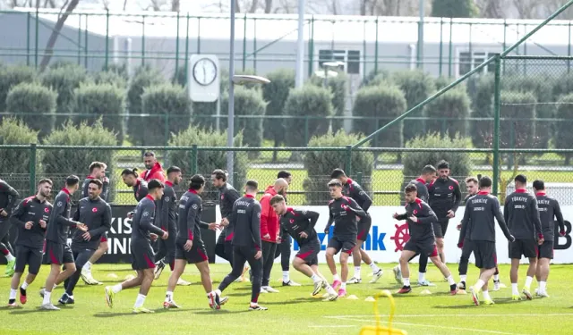 A Milli’ler, saat 20.00’deki Macaristan maçı için hazır