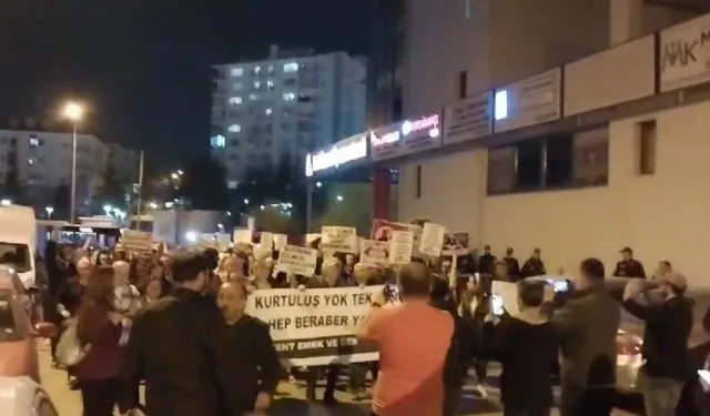 Ankara Batıkent'te halk yürüyüşü başladı