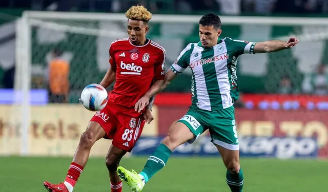 Beşiktaş, deplasmanda Konyaspor’a mağlup oldu