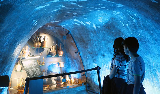 Kayseri'deki Su Medeniyetleri Galerisi'ni 160 bini aşkın kişi ziyaret etti