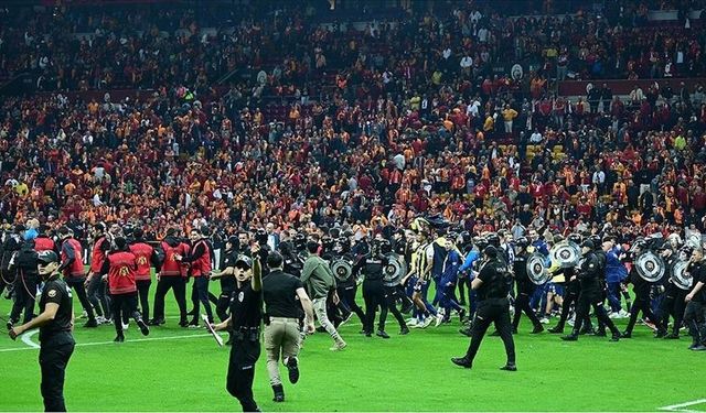 Olaylı Galatasaray-Fenerbahçe derbisinde verilen cezalar belli oldu