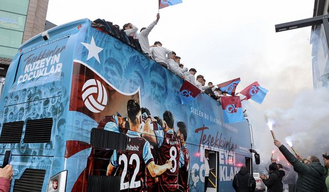 Trabzonspor 19 Yaş Altı Futbol Takımından şehir turu