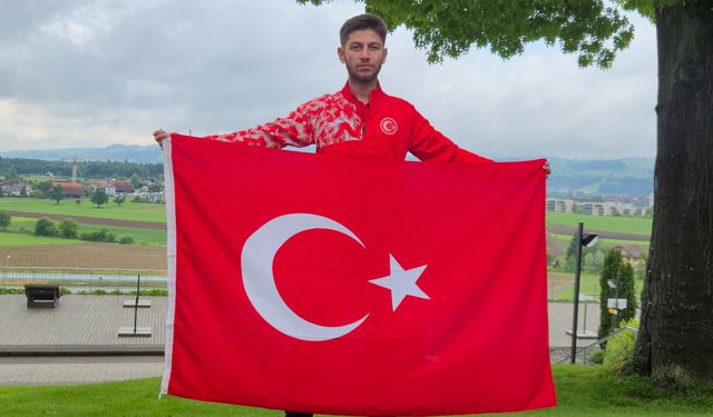 Görme engelli milli atlet Ali Enes Kaya, İsviçre’de 3 altın madalya kazandı