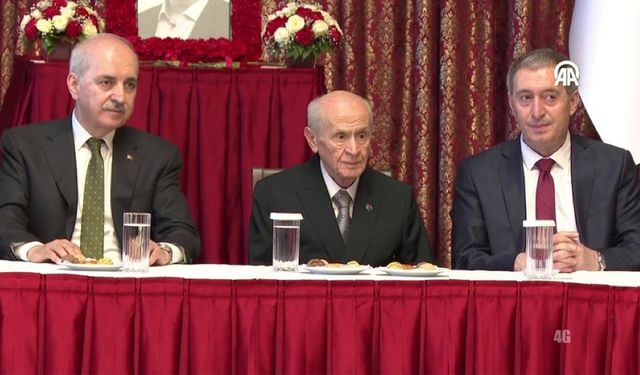 Bahçeli, üç ay sonra Meclis'te: Sırrı Süreyya Önder'in taziyesine katıldı