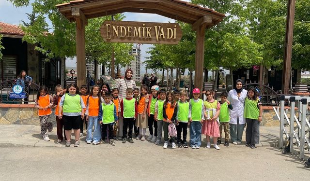 Öğrenciler Endemik Vadi’de Ankara’nın değerlerini keşfediyor