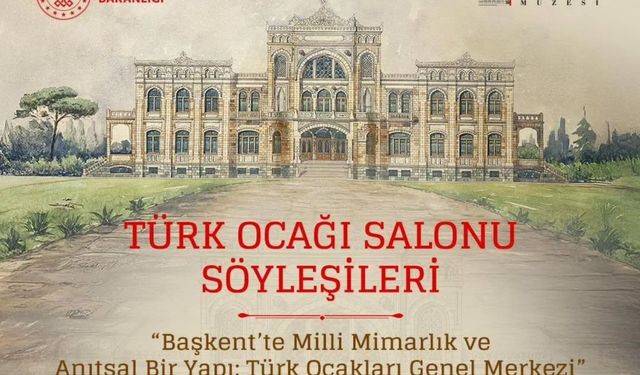 Türk Ocağı Salonu’nda milli mimarlık söyleşisi