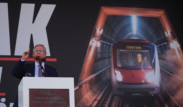 Ankara'da Mamak Metrosu hattının temeli atıldı; ilk aktarmalar ücretsiz olacak