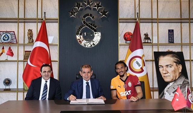 Galatasaray'a imza atan Leroy Sane'den ilk açıklama