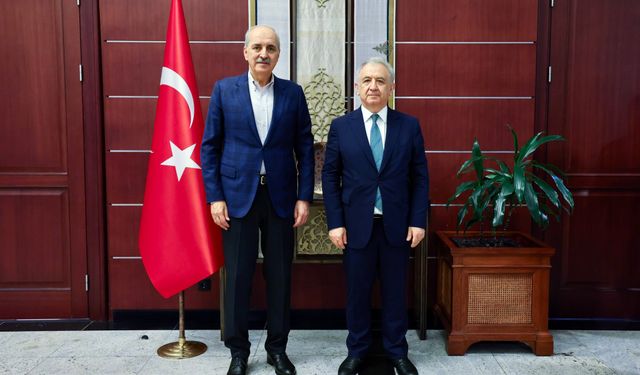 TBMM Başkanı Kurtulmuş, Astana Büyükelçiliği’ni ziyaret etti