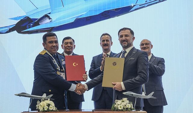 Endonezya'ya 48 adetlik KAAN uçağı satışında sözleşme imzalandı