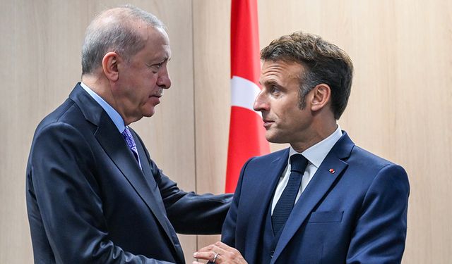 Macron: Az önce Erdoğan ile Gazze hakkında görüştük