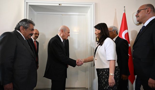 İmralı Heyeti, Devlet Bahçeli ile görüşüyor