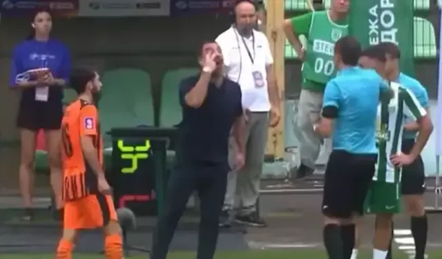 Arda Turan hakemle tartışmada sinirlerine hakim olamadı