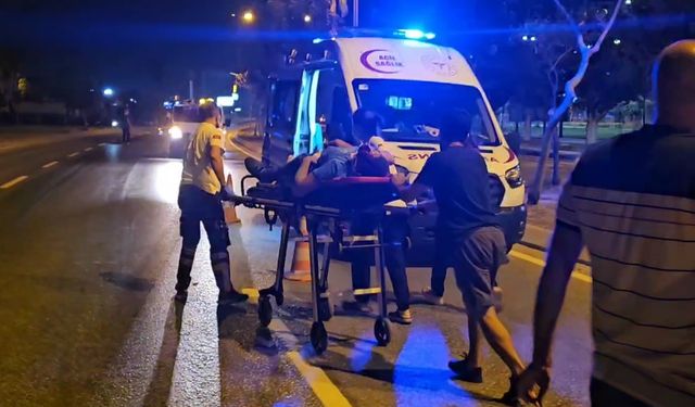 Devrilen motosiklet 90 metre sürüklendi: 1 ölü, 1 yaralı