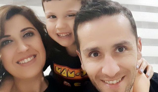 Eşi tarafından boğularak öldürülen Didem ile oğlu Doruk toprağa verildi