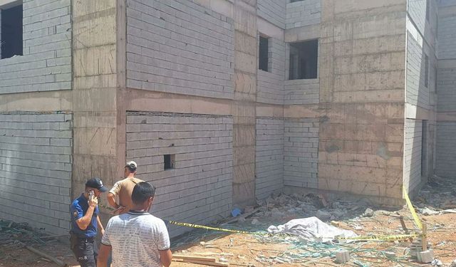 Kahramanmaraş’ta yüksekten düşen işçi hayatını kaybetti