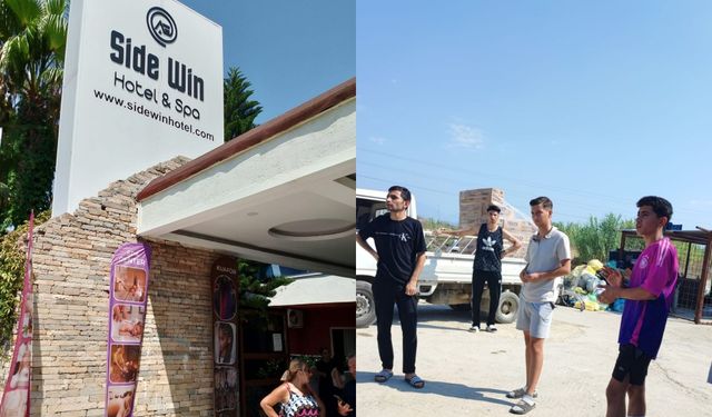 Side Win Otel’de ücretler ödenmedi, işçiler iş bıraktı