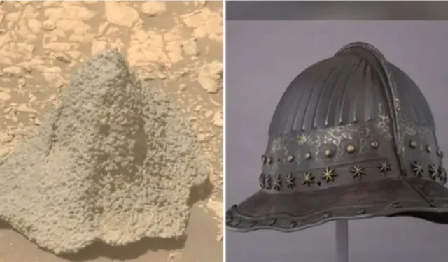 Mars'ta 17. yüzyıldan kalma Hollanda miğferi bulundu