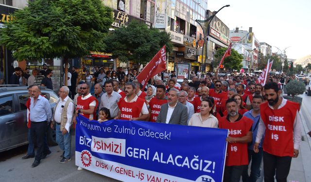Van’da işten çıkarılan 223 işçiden kayyıma ‘kararı geri alın’ çağrısı