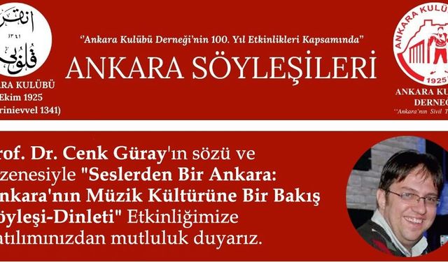 Ankara Kulübü’nden müzik kültürüne yolculuk: ‘Seslerden Bir Ankara’ söyleşisi