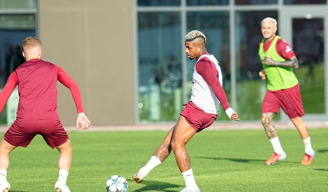 Galatasaray, Eintracht Frankfurt maçının hazırlıklarına başladı