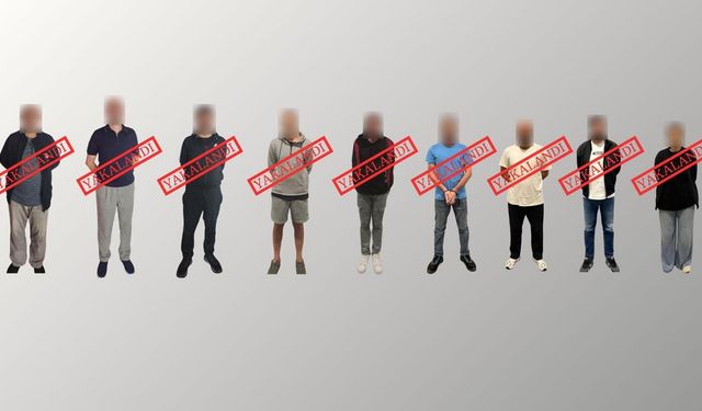 Kırmızı bültenle aranan 9 kişi Türkiye’ye iade edildi