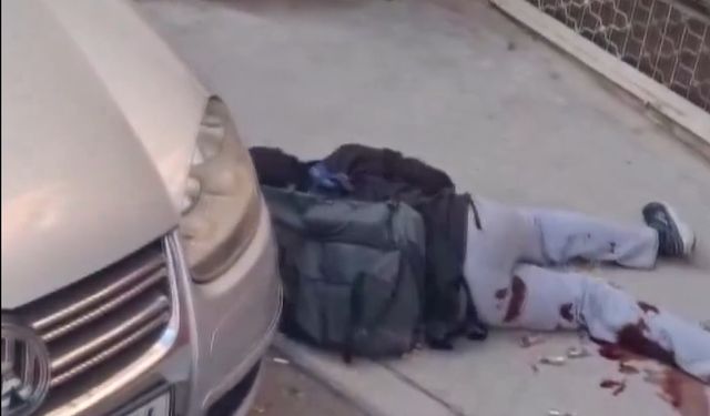 İzmir'de polis karakoluna saldıran kişinin yeni görüntüleri ortaya çıktı