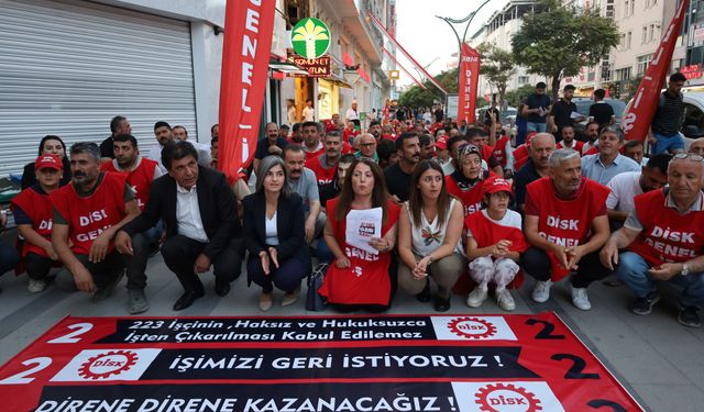 Kayyımın işten çıkardığı işlerin eylemi sürüyor