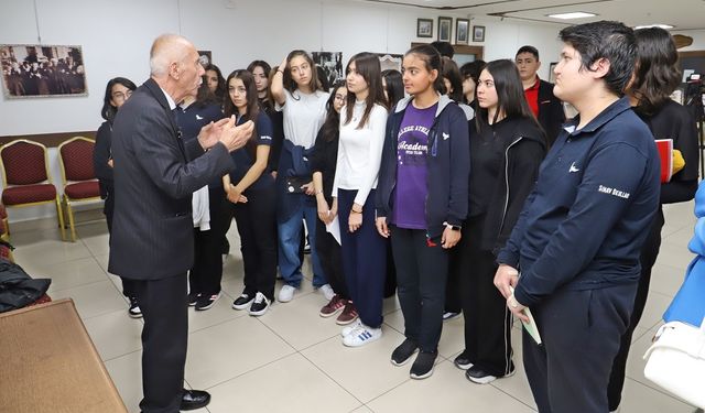 Dericizade Faruk Küçük, Ahilik kültürünü öğrencilerle buluşturdu
