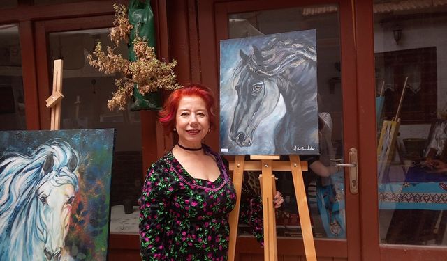 Lale Avcıdırlar’ın ‘Aşina Ruhlar’ sergisi Ankara Kalesi’nde