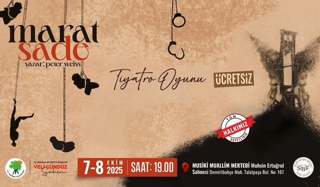 Peter Weiss’ın kült eseri Marat/Sade Mamak’ta sahneleniyor