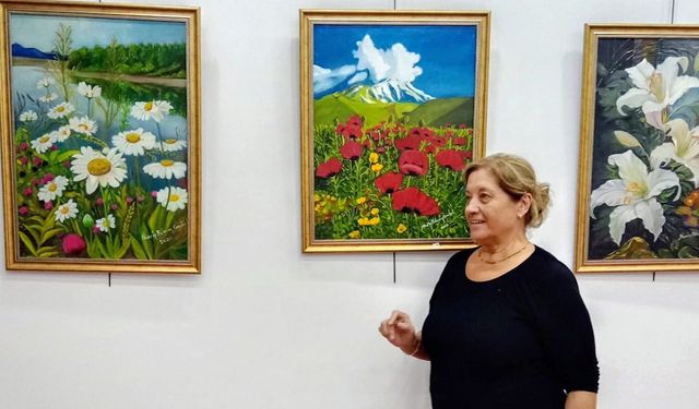 Nesrin Bilecen Çevikel’den ilk kişisel sergi