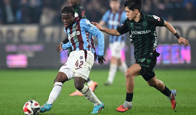 Bordo-Mavililer derbi haftasında hata yapmadı | Trabzonspor 3-1 Tümosan Konyaspor