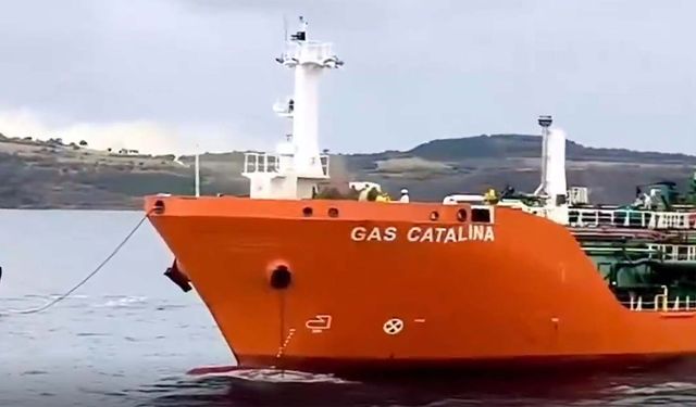 Çanakkale Boğazı'nda gemi arızası