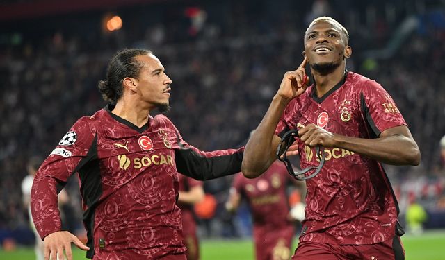 Osimhen'in yıldızlaştığı maçta Galatasaray'dan Ajax karşısında 3 gollü galibiyet