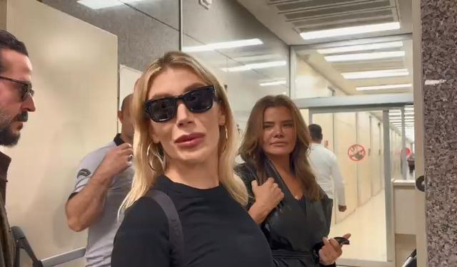 İrem Derici Çağlayan Adliyesi’nde