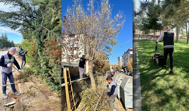 Kahramankazan’da park ve çevre düzenleme çalışmaları sürüyor