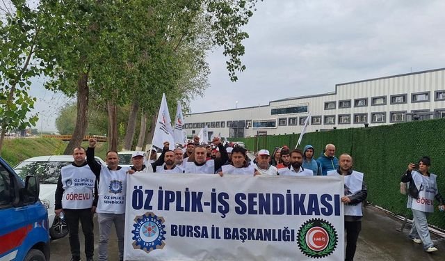 Karesi Tekstil işçilerinden sendikal baskılara karşı direniş çağrısı