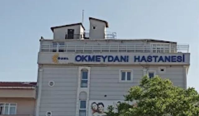 Üç aydır maaşları ödenmeyen Özel Okmeydanı Hastanesi çalışanları eylemde