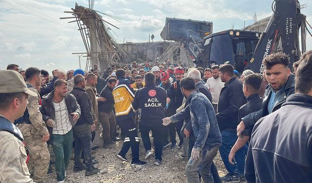 Şanlıurfa’da beton dökümü sırasında göçük: 2 ölü, 3 yaralı