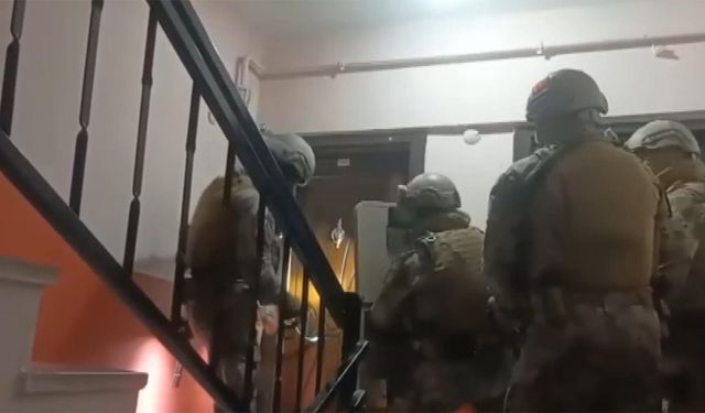 Sultanbeyli'de suç örgütüne operasyon; 13 şüpheli tutuklandı
