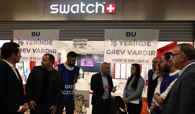 Swatch Group işçileri 8 gündür grevde