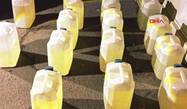 İki ilde yüklü miktarda uyuşturucu ele geçirildi: 3 gözaltı