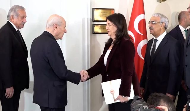 DEM Parti İmralı Heyeti, Devlet Bahçeli'yi ziyaret ediyor