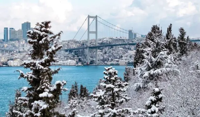 Meteoroloji duyurdu: Yılbaşında İstanbul için kar yağışı sürprizi